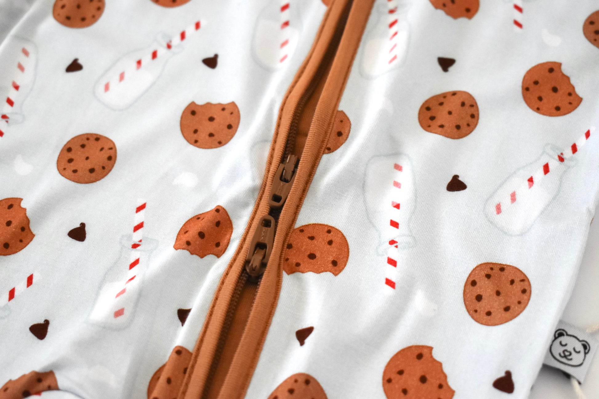 Convertible pajama with double zipper