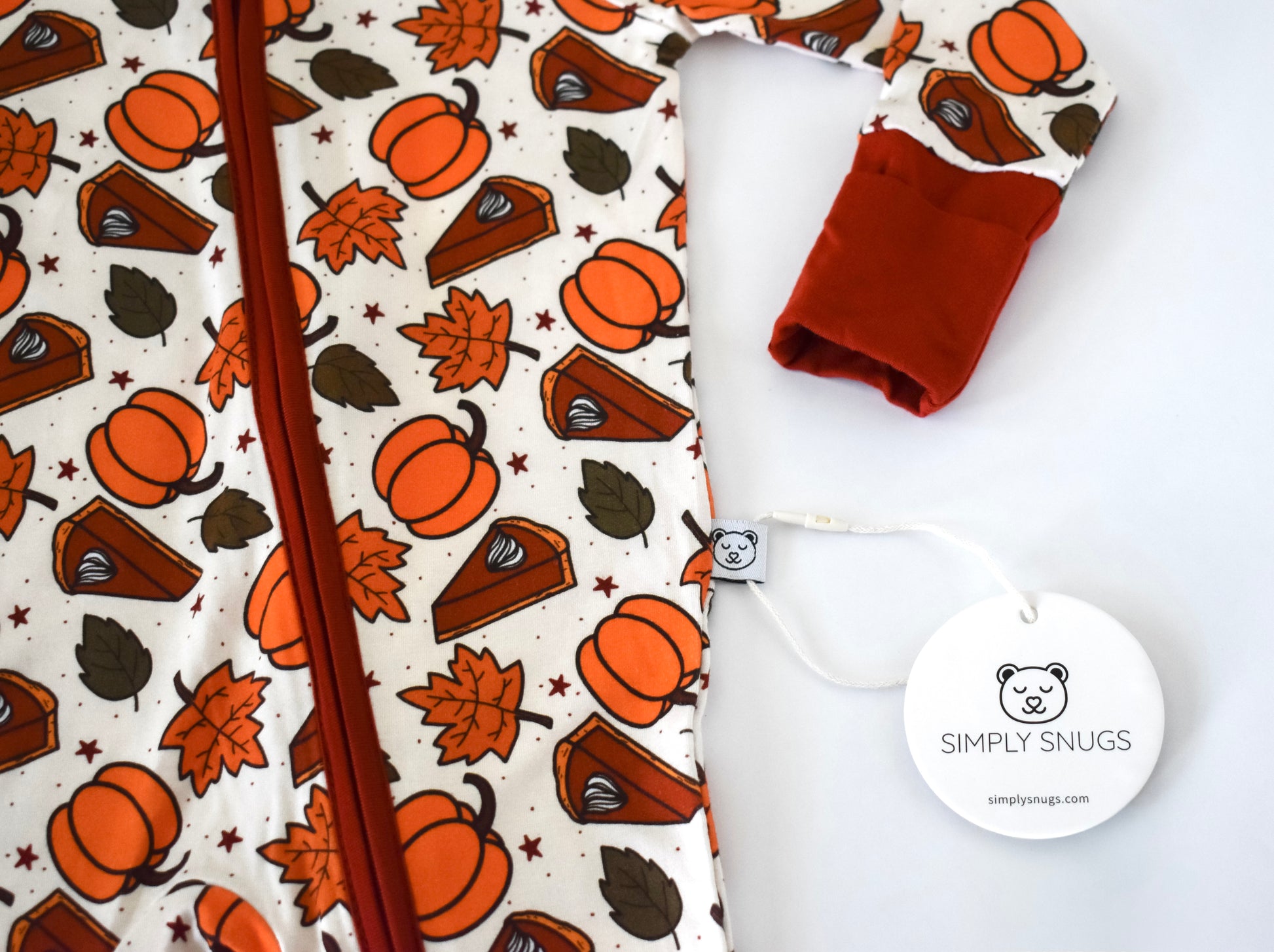 Thanksgiving bamboo baby comfy pajama outfit