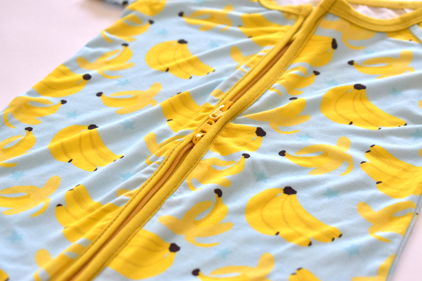 Bamboo pajama with double zipper
