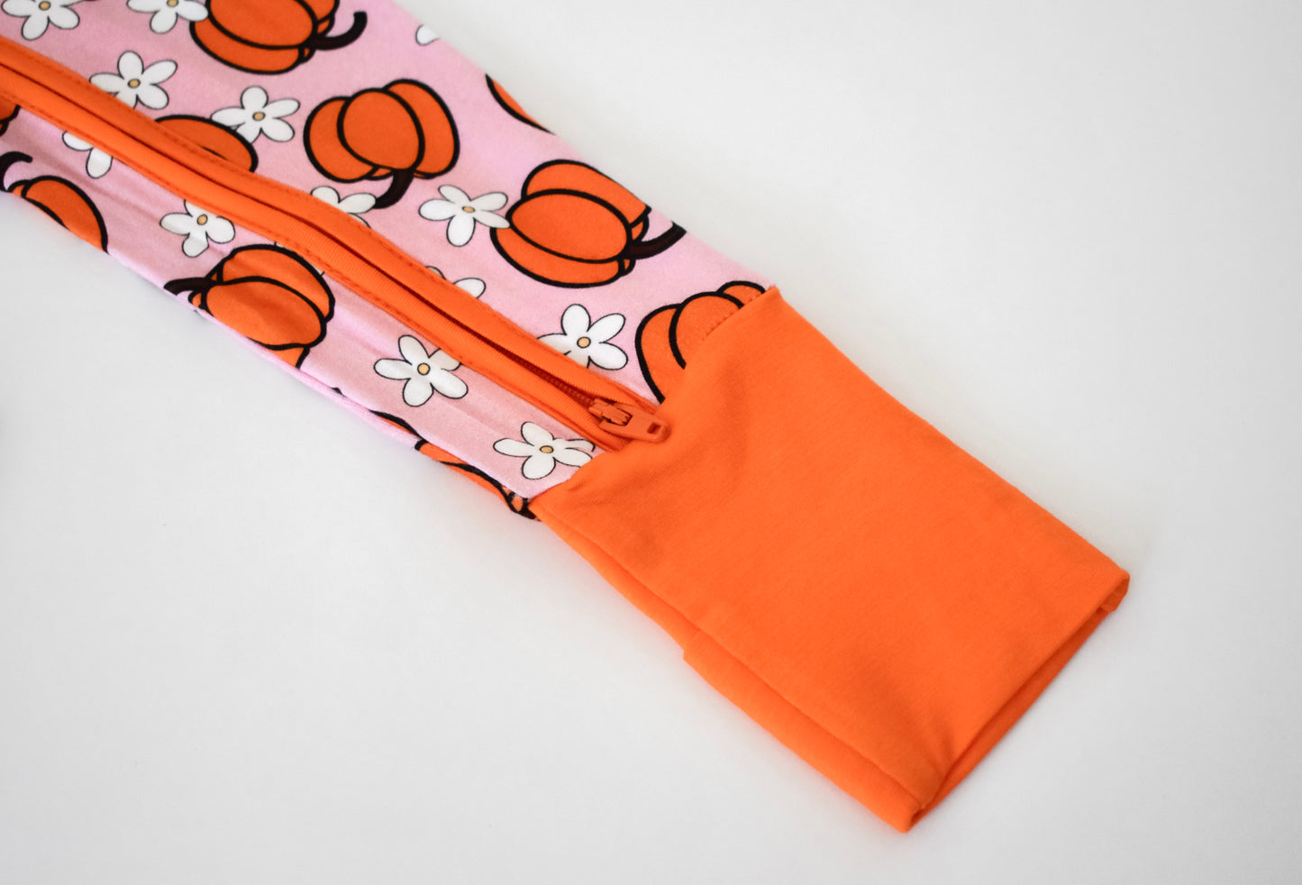 Pink and orange breathable fall pajama