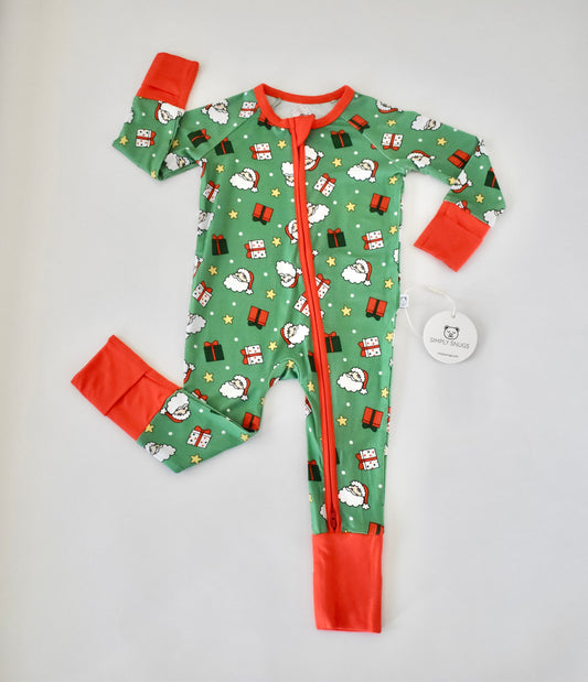 Christmas baby bamboo pajama