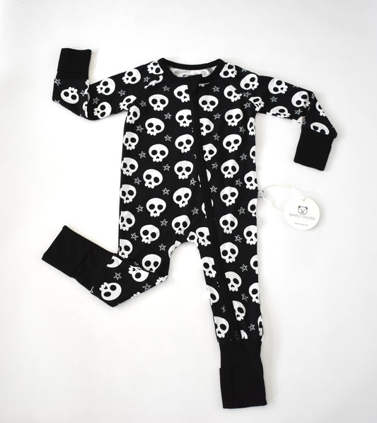 Skulls and stars convertible pajama