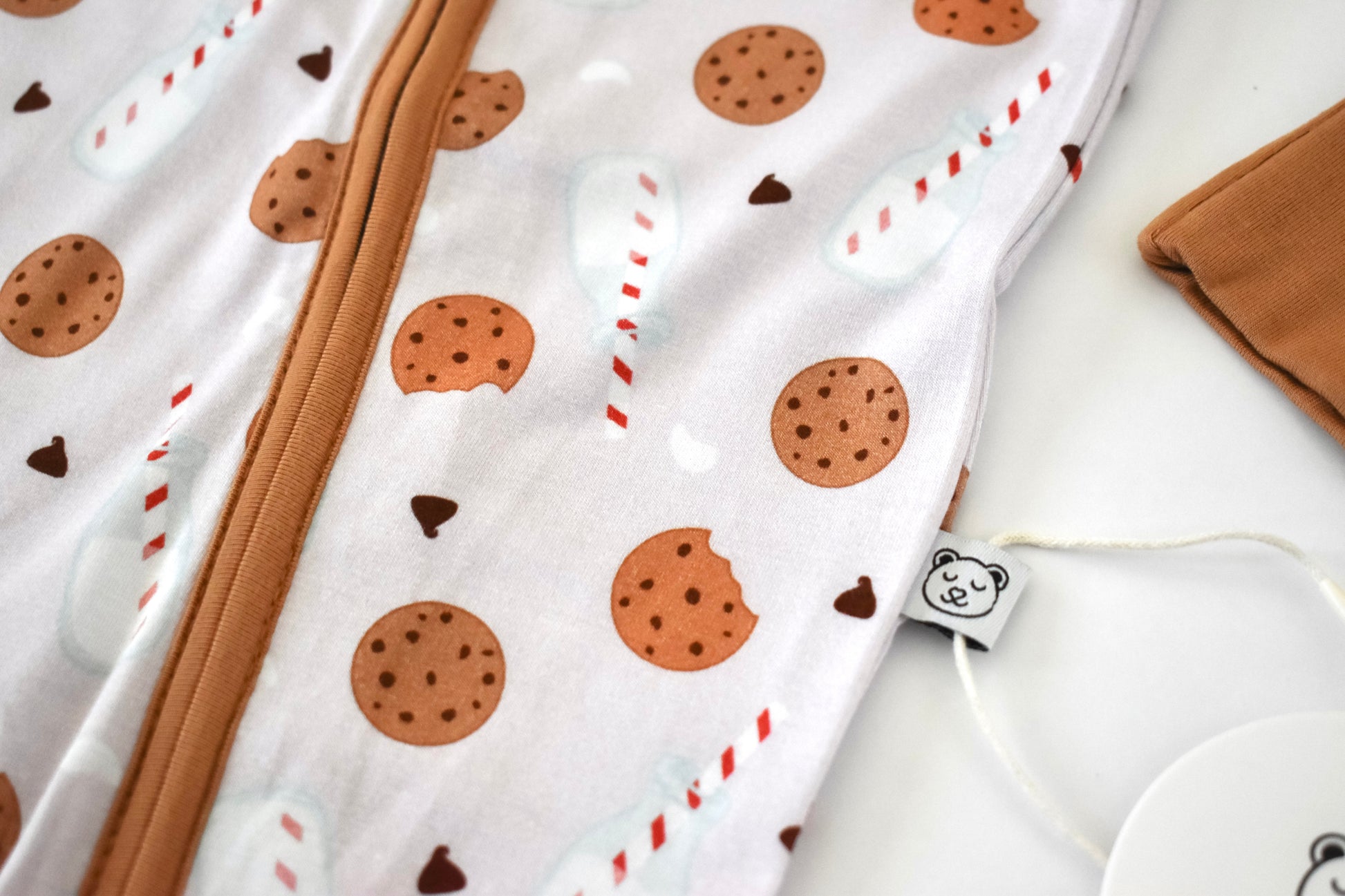 Cookies and Milk Baby Pajamas Matching