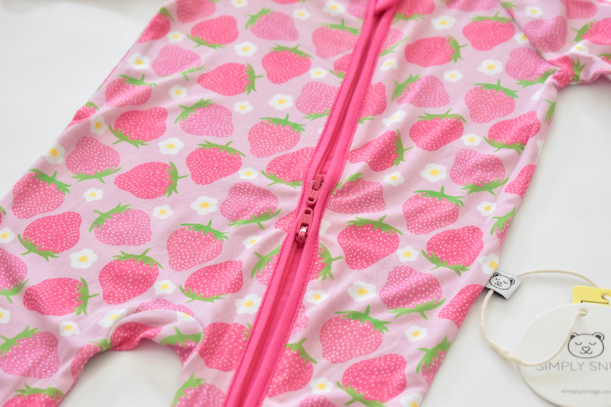 Soft bamboo pajama with double zipper