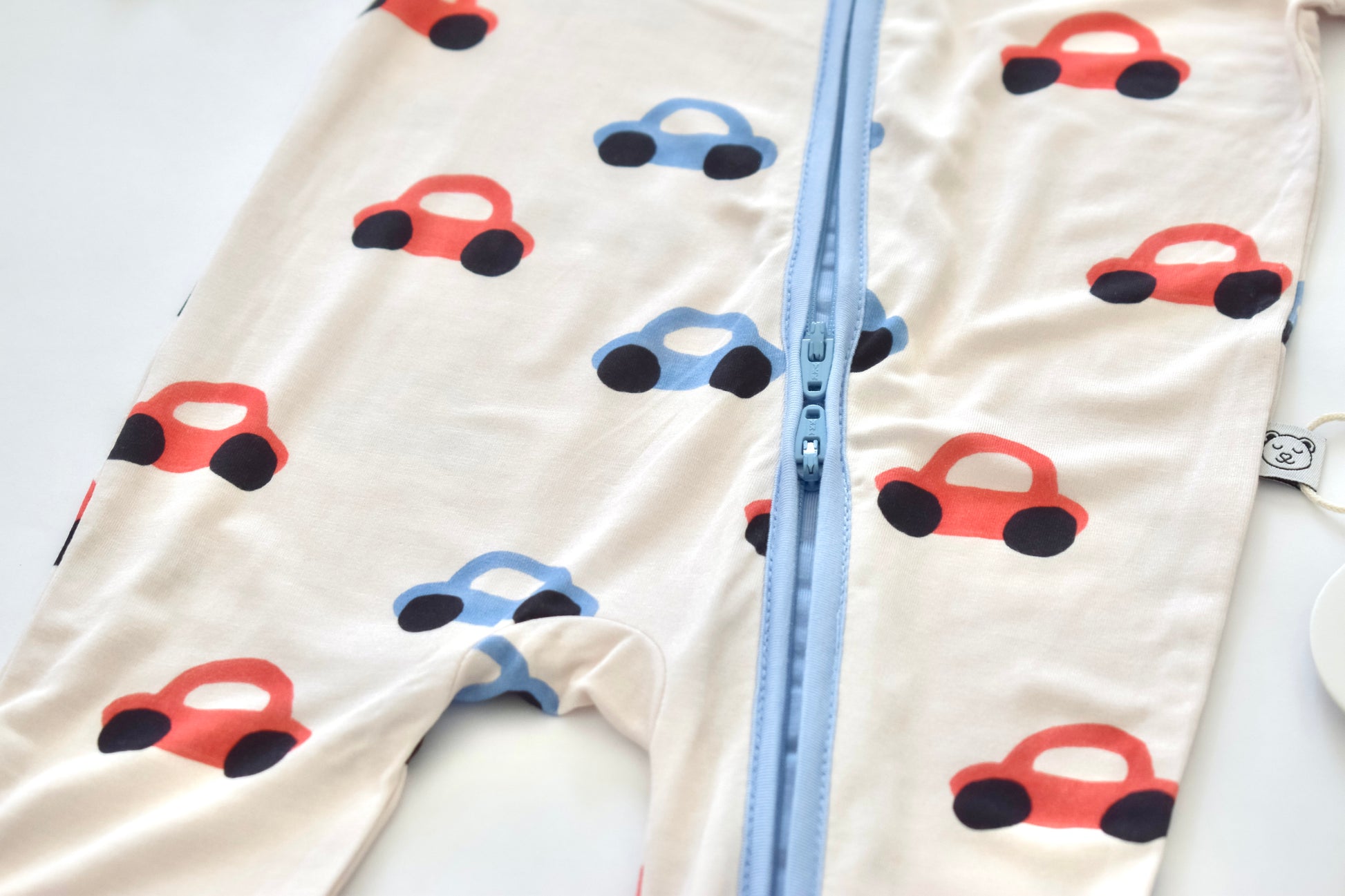 Bamboo pajama double zipper