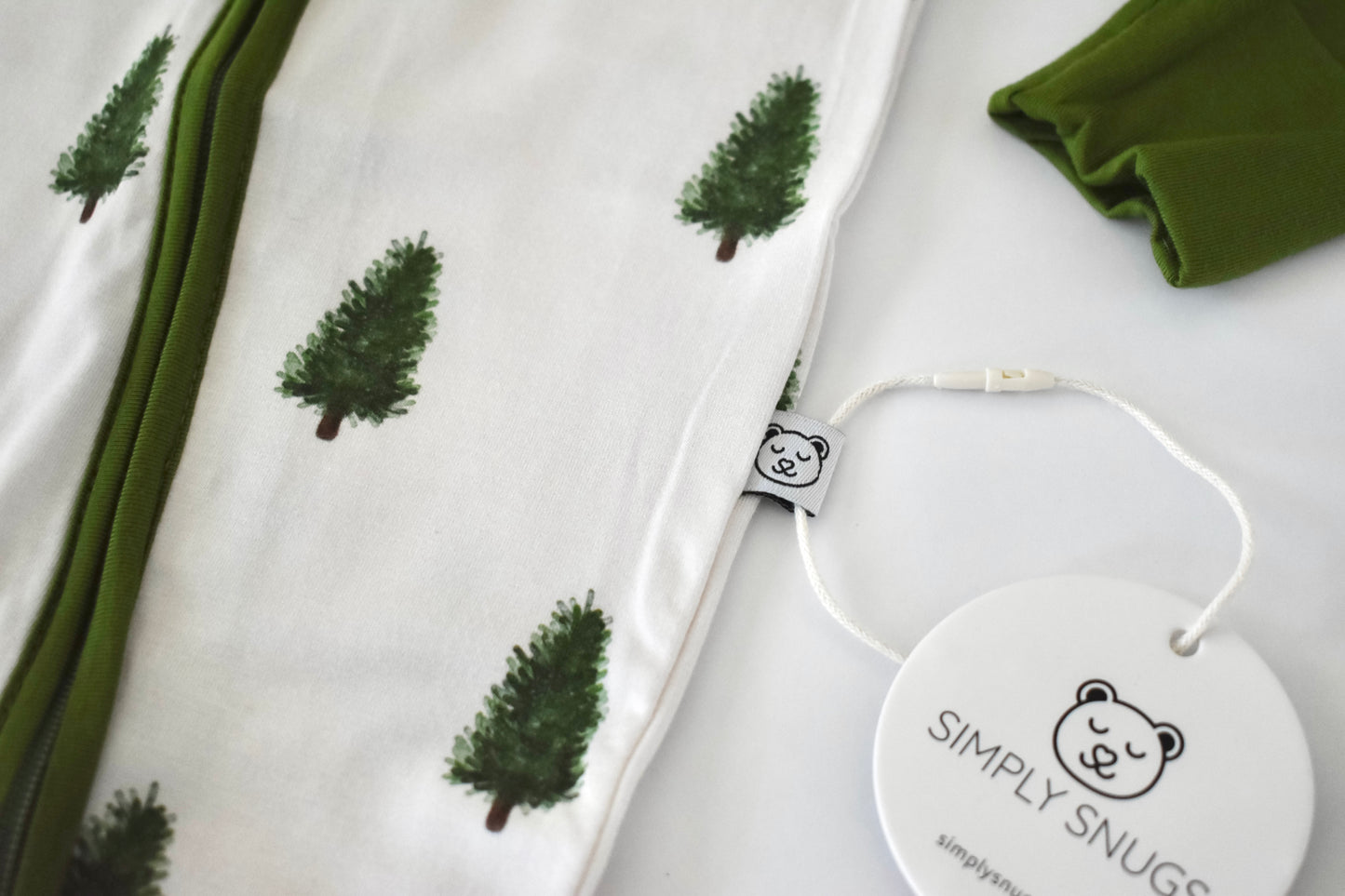 Watercolor pattern stretchy bamboo pajama