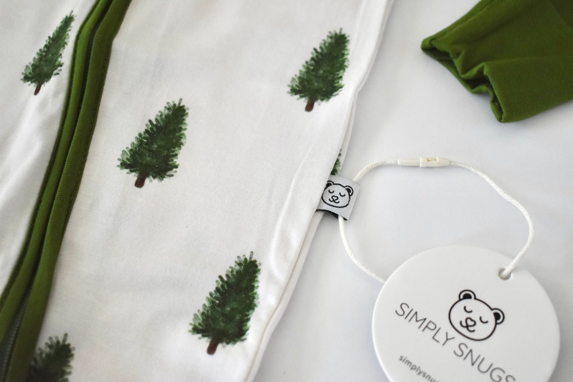 Watercolor pattern stretchy bamboo pajama