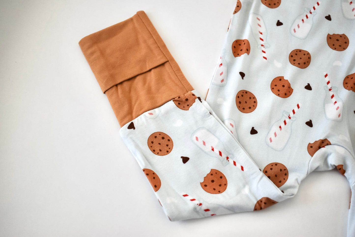 Matching Cookies and Milk bamboo pajama